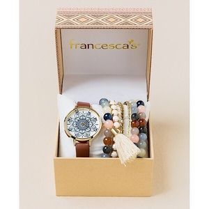 Boho Watch and Bracelet Set